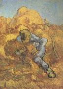 Vincent Van Gogh The Sheaf-Binder (nn04) France oil painting artist